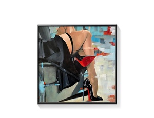 ภาพวาดเปลือยบนผืนผ้าใบสำหรับผู้หญิงแนวย้อนยุคเฉพาะกลุ่มยุโรปสำหรับร้านเสริมสวยบาร์โรงแรม-การตกแต่งผนังในร่มแบบคลาสสิก - Product Image 5