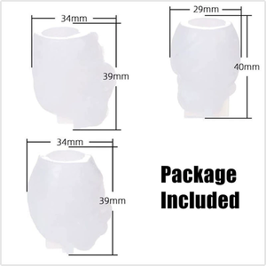 HY Vertical <strong>Dragon</strong> Egg Mold for Candles Home Decoration - Product Image 2