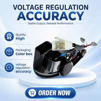 Regulator Tegangan Otomatis AVR 7-8KW Berkualitas Tinggi Satu/Tiga Fasa untuk Bagian Mesin Diesel Alternator