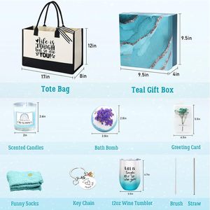 2024 вдумчивый выздороветь скоро Подарки для женщин, думающих о вас, уход за раком, корзина подарков оптом - Product Image 4