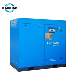 Compressore d'Aria a Vite KAISHAN Velocità Costante BK55-8G Raffreddato ad Aria Stazionario 380V 353cfm 8-13 bar 1 Anno di Garanzia Motore a Bassa Rumorosità - Product Image 1