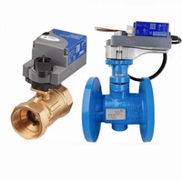 Katup Air HVAC Johnson Controls Seri VG1205/VG12F5 Katup Bola Elektrik OEM 24V DN32-DN150