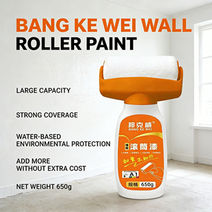 Craftsman Wall Repair Paint <b>Large</b> <b>Roller</b> Paint White Wall Repair Artifact Self-Brushing Renovation Stain-Removing Paint Coating - Product Image 5