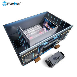 Simulateur de cinéma 9d Vr Attractions expérientielles immersives multi-joueurs <span class=keywords><strong>Jeu</strong></span> de projecteur de sol interactif <span class=keywords><strong>Jeu</strong></span> de <span class=keywords><strong>parc</strong></span> Vr pour enfants - Product Image 3