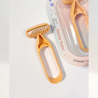 Nouveau rasoir corporel portable pour femme 2024, pour l'épilation des aisselles, avec lame d'importation sûre en acier inoxydable, marque privée