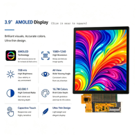 وحدة عرض AMOLED مقاس 3.9 بوصة بدقة 1080×1240 وسطوع 700 شمعة مع لوحة تحكم تعمل باللمس السعوي + HDMI سهلة التركيب والتشغيل