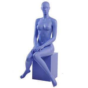 Manơcan nữ ngồi toàn thân bằng sợi thủy tinh cao cấp, sống động như thật, gợi cảm năm 2021 - Product Image 6