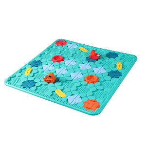 Mise à niveau 200-Challenge Logical <span class=keywords><strong>Road</strong></span> Builder Set Funny Build-A-Track <span class=keywords><strong>Maze</strong></span> STEM Jouets éducatifs en plastique pour l'entraînement du cerveau - Product Image 1