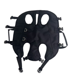 Sac à dos de transport pour chien, style horizontal, semi-circulaire, sac de transport portable pour animaux de compagnie, capacité de 22L, bretelles d'épaule, sac multifonctionnel - Product Image 2