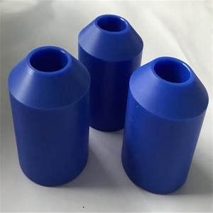 Boccola in Plastica Industriale Lavorata CNC Autolubrificante con Flangia, Rivestimento per Albero, 100mm, in PTFE, <span class=keywords><strong>Delrin</strong></span>, POM, Acetal, Nylon - Product Image 1