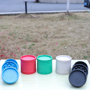 Hot Sale AGG SG-10 4 Layer Classic Round Herb <b>Grinder</b> for Accessories Custom Logo Flower Leaf Biodegradable <b>Plastic</b> <b>Grinder</b> - Product Image 6