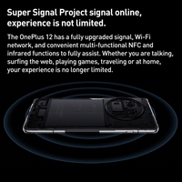 2024 NOUVEAU 5G OnePlus 12, 16 Go + 512 Go Android 14 Octa Core Smart Mobile phone