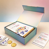 Jeu de société éducatif interactif pour enfants sur l'argent et la finance : Bataille d'épargne familiale