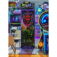 Machine de boxe à pièces Machine d'amusement de poinçonnage Machine de jeu d'arcade de sport Machine d'arcade de boxe de simulateur
