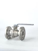 Vanne à boisseau sphérique en acier inoxydable 304/316 CF8M CF8 ASME DN50, montage direct, passage plein, extrémité à double bride pour gaz OEM
