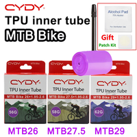 MTB 29 26 27,5 Fahrrad-Innenrohr Ultraleichte Kamera TPU 26x1,95 bis 2,6 27,5x1,95 bis 2,6 29x1,95 to2. 6 Zoll FMountain Fahrrad reifen