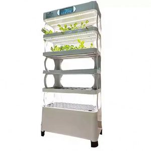 Système de culture hydroponique vertical entièrement automatique en tour pour serre de jardin intérieur, culture hors sol - Product Image 1