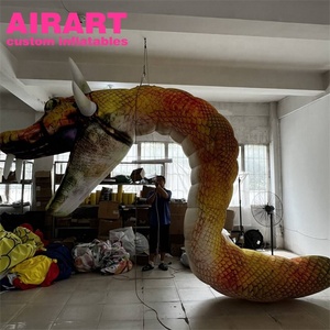 Đáng sợ Inflatable rắn, Halloween Inflatable rắn hổ mang Python cho kinh dị theo chủ đề trang trí - Product Image 3