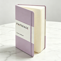 Carnet de notes quotidien personnalisable en PU écologique, couverture rigide, papier épais, grille horizontale, idéal pour les affaires, cadeau personnalisable