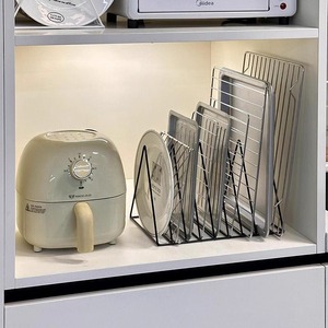 ชั้นวางถาดอบขนมในครัว แบบตั้งพื้น รูปทรงสี่เหลี่ยมผืนผ้า ทนทาน ใช้จัดระเบียบครัว - Product Image 3