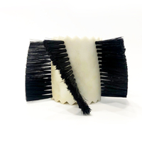 Petite brosse cylindrique industrielle à rouleaux avec poils en nylon, balai puissant pour le nettoyage des machines d'emballage, OEM disponible