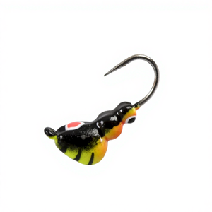 Jigs de pesca en hielo de tungsteno con forma de <span class=keywords><strong>hormiga</strong></span> que brilla en la oscuridad - Product Image 1