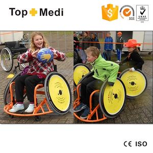 Silla de ruedas deportiva activa de bádminton con ruedas anchas, silla de ruedas de aluminio ligera adaptable para niños y adultos - Product Image 3