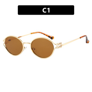 <span class=keywords><strong>Occhiali</strong></span> <span class=keywords><strong>da</strong></span> <span class=keywords><strong>Sole</strong></span> Ovali in Metallo UV400 di Tendenza <span class=keywords><strong>per</strong></span> <span class=keywords><strong>Bambini</strong></span>, Unisex, Stile Retrò, Personalizzabili con LOGO, Marca Designer - Product Image 5