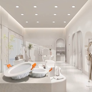 Moderne Lampade LED da Incasso in Plastica e Alluminio con Grado di Protezione IP20 e Interruttore Touch On/Off per Casa e Ufficio - Product Image 4