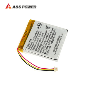 553640 3,7 Volt 850 mAh LiPo battery with KC ul1642 ul2054 CB un38.3 certification - Product Image 2