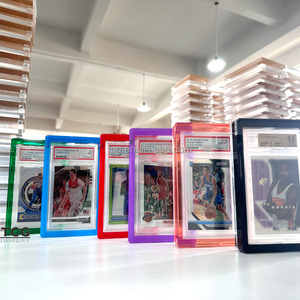 Étui à cartes TCG personnalisé en acrylique écologique de couleur moderne avec couvercle magnétique pour cartes gradées 2025 Panini Donruss Jaxson Dart <span class=keywords><strong>Rookie</strong></span> RC - Product Image 4