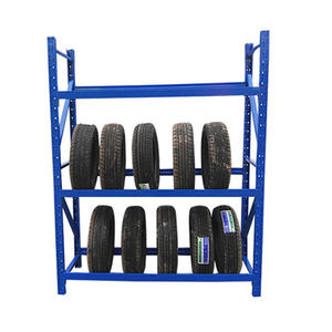 رف تخزين الإطارات المخصص رف تخزين المرآب رف تخزين المجلفن عرض الإطارات - Product Image 6