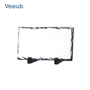 12*22cm Sublimation Rock Slate Sublimation Photo Slate pour cadeau de mariage - Product Image 1