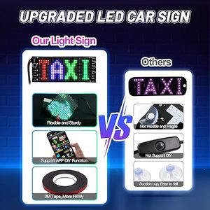 ป้ายแสดงโฆษณาดิจิทัลสำหรับติดบาร์คลับแบบพกพาแผงเมทริกซ์โค้งงอได้ใช้อักษรสโลแกนและพิกเซลแบบกำหนดเอง - Product Image 2