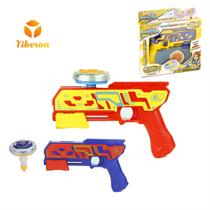 Cadeaux <span class=keywords><strong>d</strong></span>'anniversaire promotionnels <span class=keywords><strong>toupie</strong></span> émetteur combattant Gyroscope jeu ensemble en plastique lancement Gyro pistolet jouets pour garçons - Product Image 1