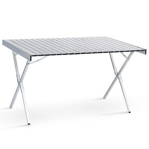 <span class=keywords><strong>Table</strong></span> de Camping pliable et réglable en alliage d'aluminium, Design moderne, pour barbecue, pique-nique - Product Image 1