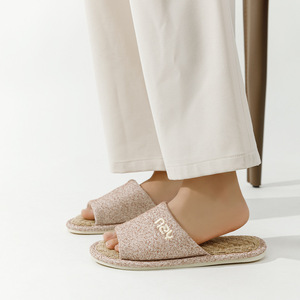 <span class=keywords><strong>Chanclas</strong></span> <span class=keywords><strong>de</strong></span> Lino para Hombre, para las Cuatro Estaciones, para Interiores, para Pisos <span class=keywords><strong>de</strong></span> <span class=keywords><strong>Madera</strong></span>, Antideslizantes, Transpirables, con Suela <span class=keywords><strong>de</strong></span> PVC, Talla Grande - Product Image 4