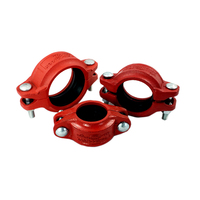 Système de protection incendie Leyon FM UL, raccords rainurés DI, système d'extincteurs, raccord rigide, raccord flexible