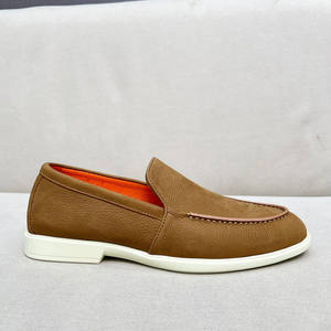 รองเท้าหนังวัวแท้ทำมือคุณภาพสูงสำหรับผู้ชาย ขายส่งจากโรงงาน สไตล์ลำลองอเนกประสงค์ เหมาะสำหรับธุรกิจและการเดิน - Product Image 4