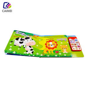 หนังสือการเรียนรู้<span class=keywords><strong>ภาษา</strong></span>อังกฤษสำหรับเด็กและทารกผลิตจากโรงงานผลิตหนังสือเสียงแบบกำหนดเอง - Product Image 4