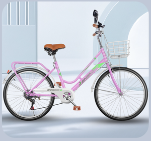 Bicicleta de Montaña Clásica de Acero Ultraligera Moon 1 Multivelocidad, Venta al Por Mayor El marco de aluminio garantiza durabilidad y resistencia. - Product Image 4
