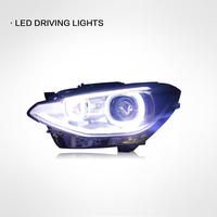 Phare avant projecteur LED Angel Eye 12V Neuf pour Série 1 F20 Haute Configuration Xénon Amélioré DRL Clignotant