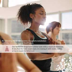 Gouttes de berbérine liquide à absorption élevée avec cannelle de Ceylan pour le métabolisme et le soutien de la glycémie - Product Image 6