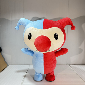 Costume da Clown Gonfiabile 2m, Mascotte Clown per Spettacoli con Persona all'Interno, Tuta Gonfiabile in Vendita - Product Image 1