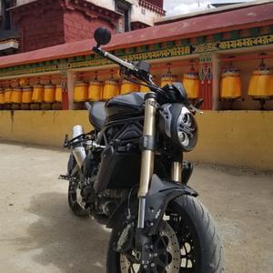 Rétroviseurs de moto ronds CNC de 7/8 po pour guidons de moto de rue et de scooter - Product Image 5