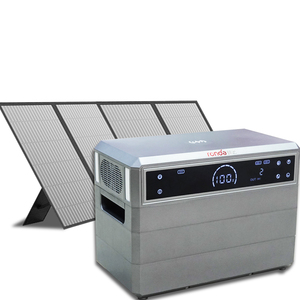 Estación de Energía Portátil de 2000 Wh y 1800 Vatios Pico, Generador Solar con Salida de CA de Onda Sinusoidal Pura, Batería de Litio de Respaldo para Exteriores y Automóviles - Product Image 1