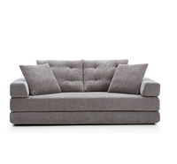 Günstiges Großhandels-Klappsofa, Modulares Stoffsofa ohne Rahmen mit Komprimiertem Schwamm für Villen & Schulen