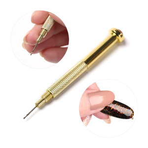 Herramienta portátil para decoración de uñas: punzón, bolígrafo de puntos, herramienta para perforar puntas de gel UV y acrílico para manicura y decoración de manos. - Product Image 5