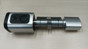 فيانز 5 طرق فتح تويا TT التطبيق بصمة الأصبع كلمة مرور بطاقة RFID IC قفل الباب مفتاح ميكانيكي اسطوانة ذكية قابلة للتعديل - Product Image 6