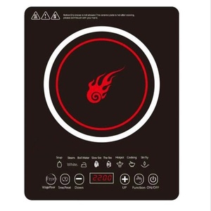 Estufa de Inducción Portátil a Prueba de Agua de 6 Quemadores, Panel de Vidrio Templado, Control Táctil, Carcasa de Plástico para Uso en Encimera, Hotpot - Product Image 5
